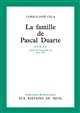 La Famille de Pascal Duarte