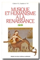 Musique et humanisme à la Renaissance : [actes du colloque, Université de Paris-Sorbonne, 12 mars 1992]