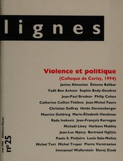 Violence et politique : colloque de Cerisy, 1994