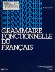 Grammaire fonctionnelle du français