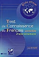 Guide officiel d'entraînement au TCF, test de connaissance du français