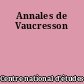 Annales de Vaucresson