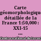 Carte géomorphologique détaillée de la France 1:50,000 : XXI-15 : Nogent-le-Roi