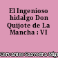 El Ingenioso hidalgo Don Quijote de La Mancha : VI