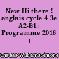 New Hi there ! anglais cycle 4 3e A2-B1 : Programme 2016 : workbook