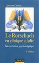Le Rorschach en clinique adulte : interprétation psychanalytique