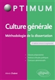 Culture générale : méthodologie de la dissertation