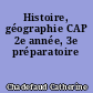 Histoire, géographie CAP 2e année, 3e préparatoire