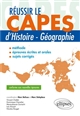 Réussir le CAPES d'histoire-géographie