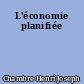 L'économie planifiée