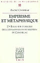 Empirisme et métaphysique : l'"Essai sur l'origine des connaissances humaines" de Condillac
