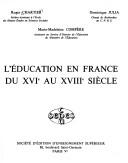 L'éducation en France du XVIe au XVIIIe siècle