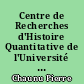 Centre de Recherches d'Histoire Quantitative de l'Université de Caen : Rapport d'activité : juin 1975