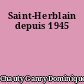 Saint-Herblain depuis 1945