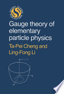 Gauge theory of elementary particle physics
