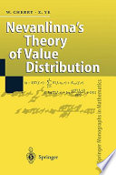 Nevanlinna's theory of value distribution : the second main theorem and its error terms