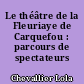 Le théâtre de la Fleuriaye de Carquefou : parcours de spectateurs