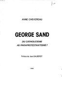 George Sand : du catholicisme au paraprotestantisme ?