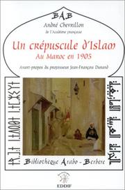 Un crépuscule d'Islam : au Maroc en 1905