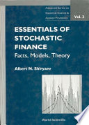 Essentials of stochastic finance : facts, models, theory