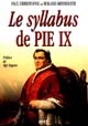 Le "syllabus" de Pie IX