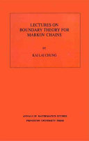 Lectures on boundary theory for Markov chains