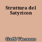 Struttura del Satyricon