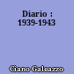 Diario : 1939-1943