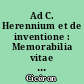 Ad C. Herennium et de inventione : Memorabilia vitae Ciceronis per annos digesta praescripta sunt