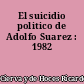 El suicidio politico de Adolfo Suarez : 1982