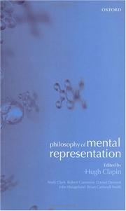 Philosophy of mental representation
