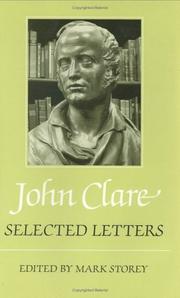 John Clare, selected letters