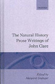 The natural history prose writings of John Clare
