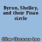 Byron, Shelley, and their Pisan circle