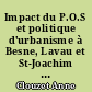 Impact du P.O.S et politique d'urbanisme à Besne, Lavau et St-Joachim : annexes