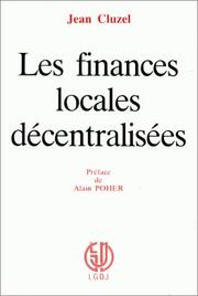 Les finances locales décentralisées