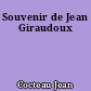 Souvenir de Jean Giraudoux