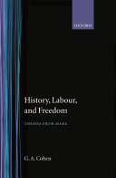 History, labour and freedom : themes from Marx