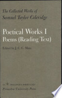 The collected works of Samuel Taylor Coleridge : 16.1 : Poetical works : Poems (reading text)
