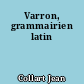 Varron, grammairien latin