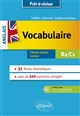 Vocabulaire avec exercices corrigés et fichiers audio : anglais : B2-C1