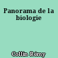 Panorama de la biologie
