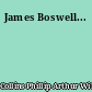 James Boswell...