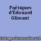 Poétiques d'Édouard Glissant