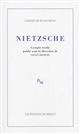 Nietzsche : [VIIe] colloque de Royaumont