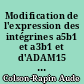 Modification de l'expression des intégrines a5b1 et a3b1 et d'ADAM15 au cours de la transition épithélio-mésenchymateuse dans le cancer colique