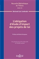 L'obligation d'étude d'impact des projets de loi