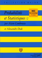 Probabilités et statistiques : [2] : voie économique, 2ème année