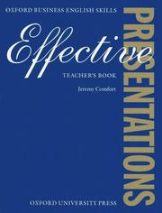 Effective presentations : teacher's book