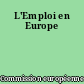 L'Emploi en Europe